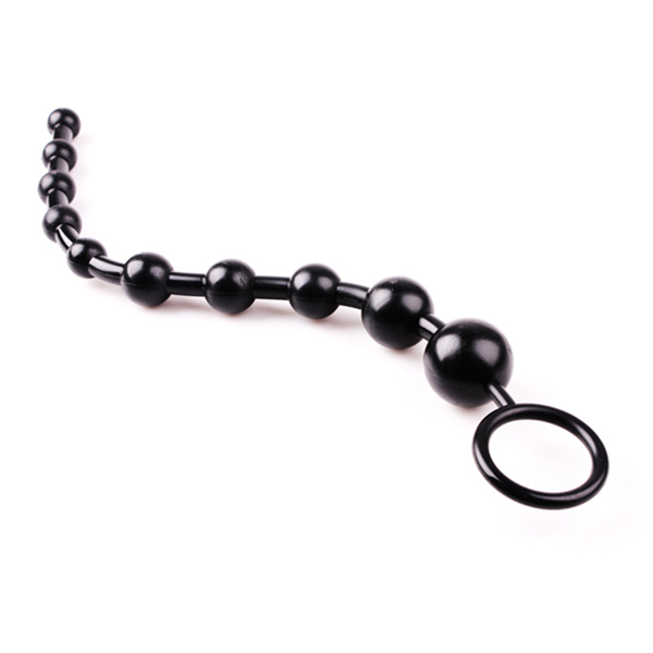-Black-Color-butt-font-b-plug-b-font-anal-Sex-products-backwoodsmen-hand-ring-beads